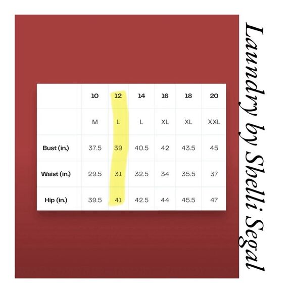 New Laundry by Shelli Segal Coral Asymmetric Cowl Neck Dress 12/L - Picture 4 of 5